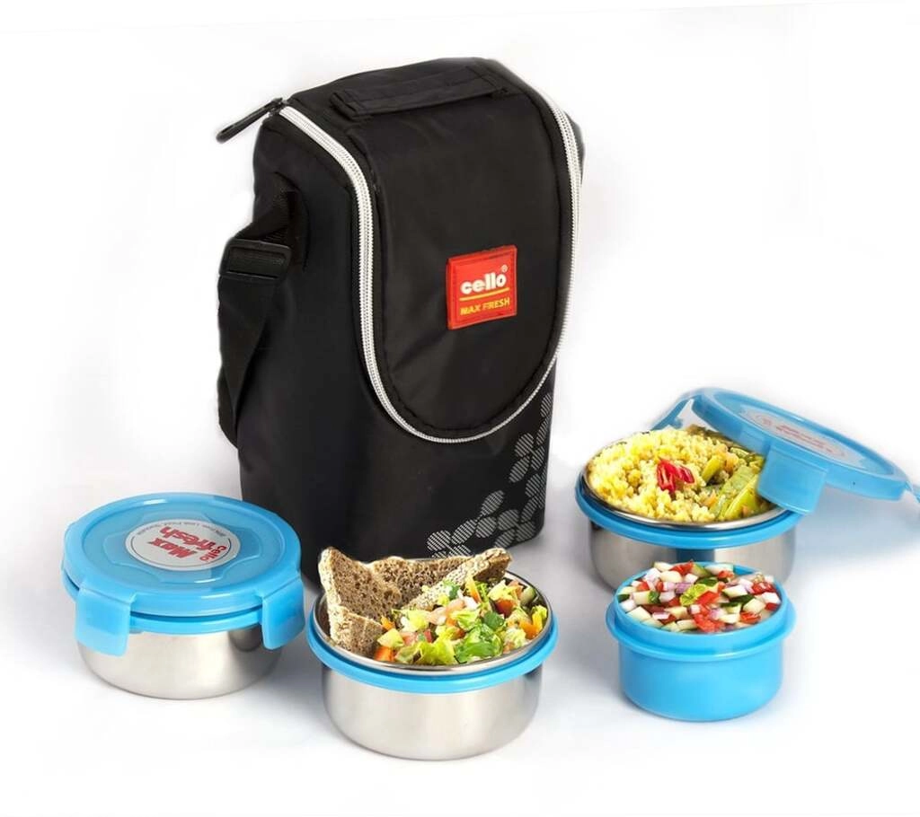 LUNCH STEEL CLICK 4 4 PCS SET