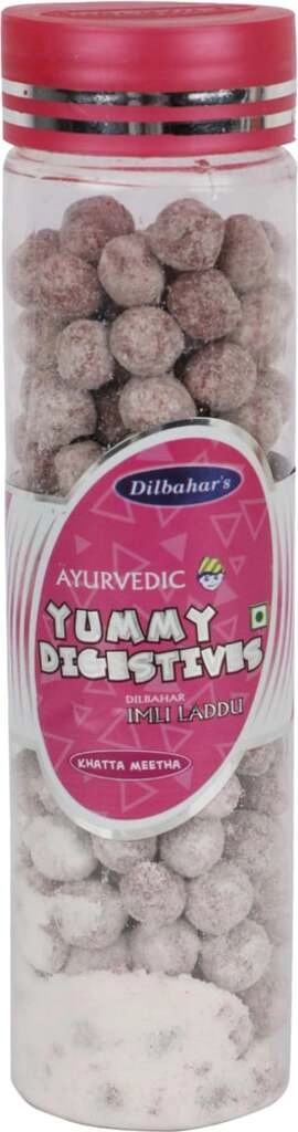 YUMMY DIGESTIVES IMLI LADDU 200 GM.