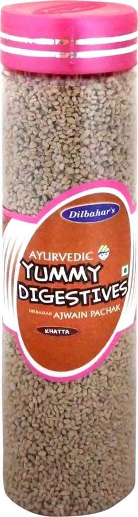 YUMMY DIGESTIVES AJWAIN PACHAK KHATTA 190 GM.
