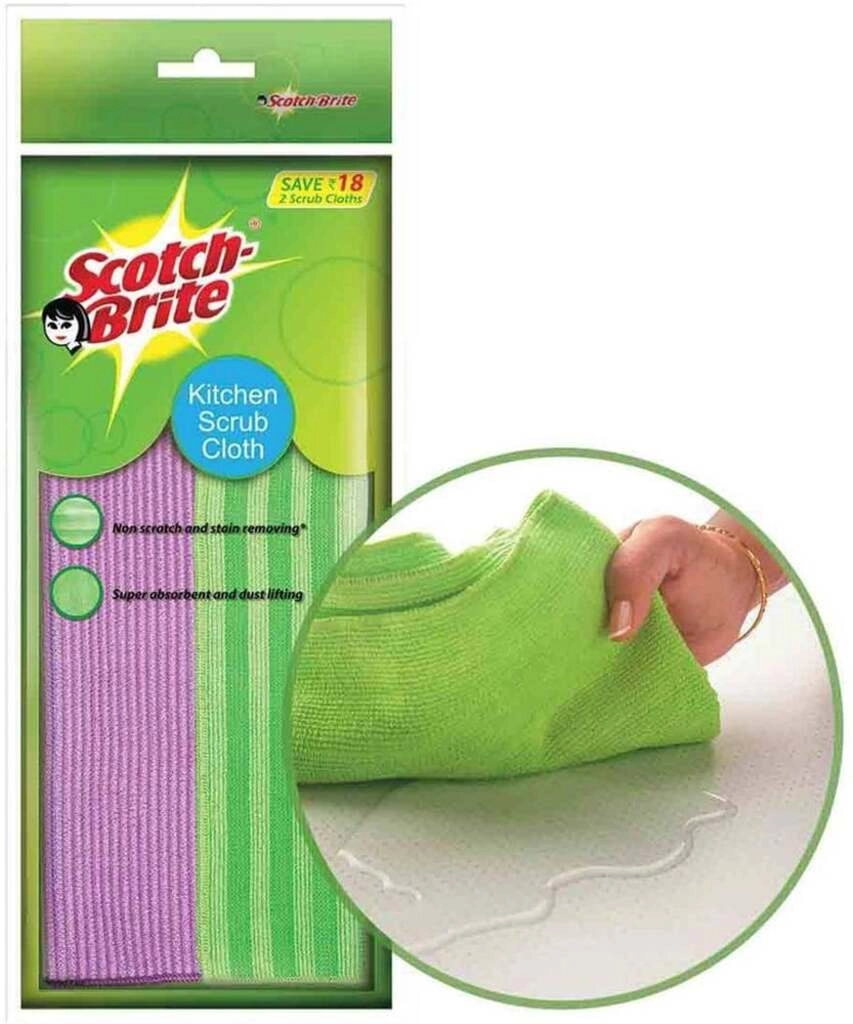 KITCHEN SCRUB CLOTH 2*1