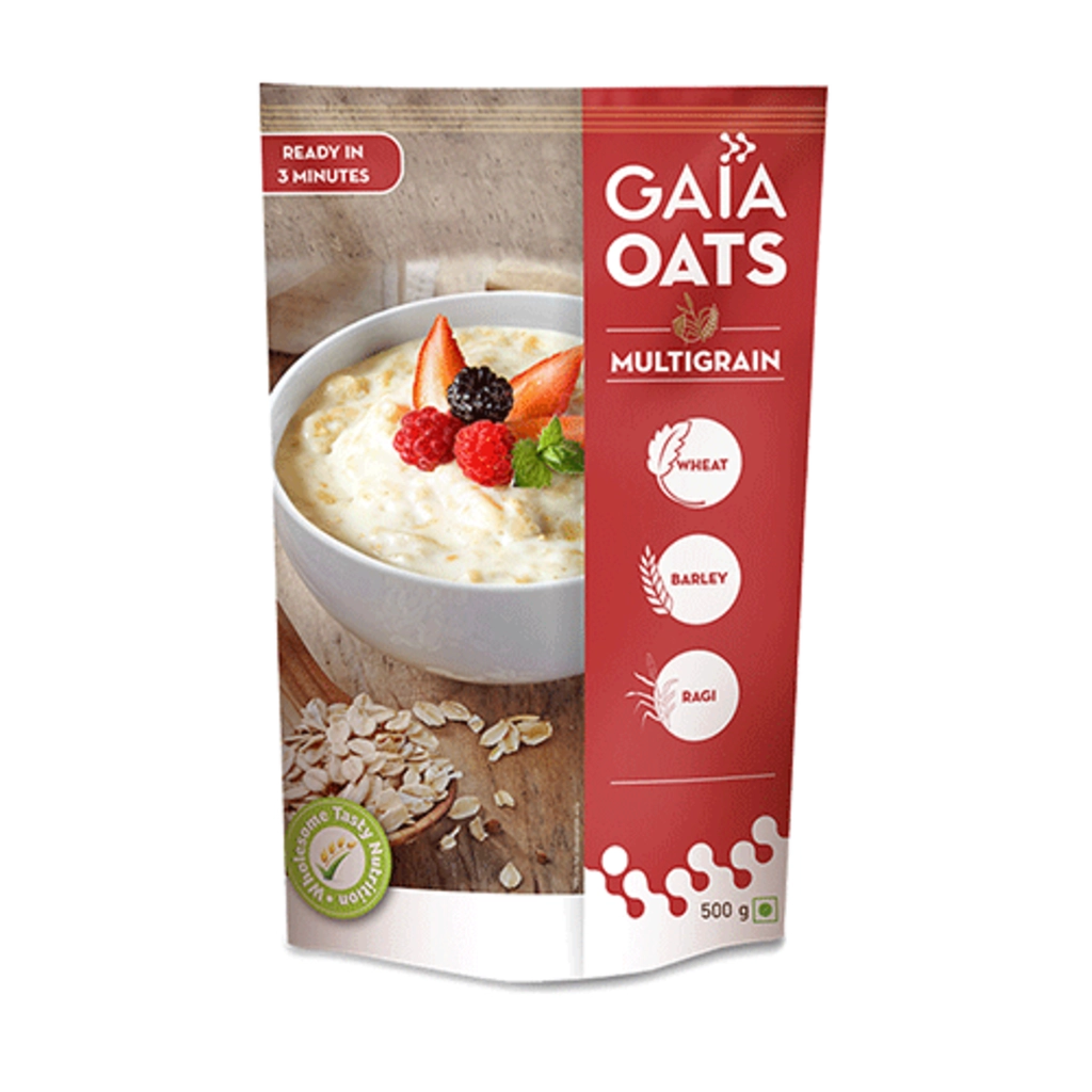 OATS MULTIGRAIN POUCH 500 GM.