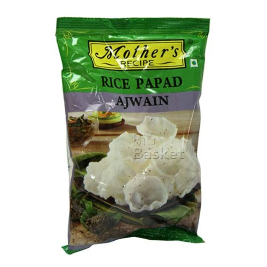 RICE PAPAD AJWAIN 75 GM.