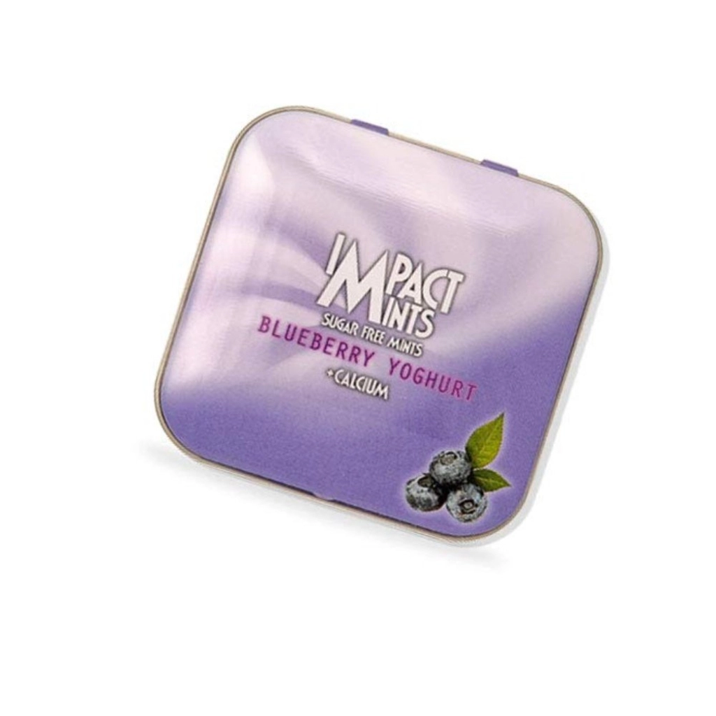 IMPACT SUGAR FREE MINT BLUEBERRY YOGHURT 15G