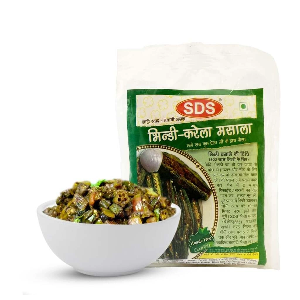 BHINDI KARELA MASALA 50 GM.