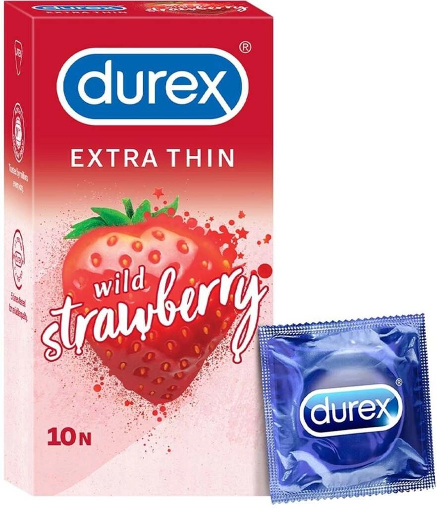 EXTRA THIN WILD STRAWBERRY 10 PCS