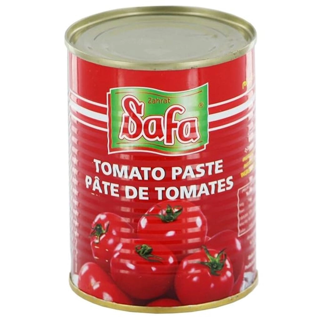 SAFA TOMATO PASTE 400 GM.