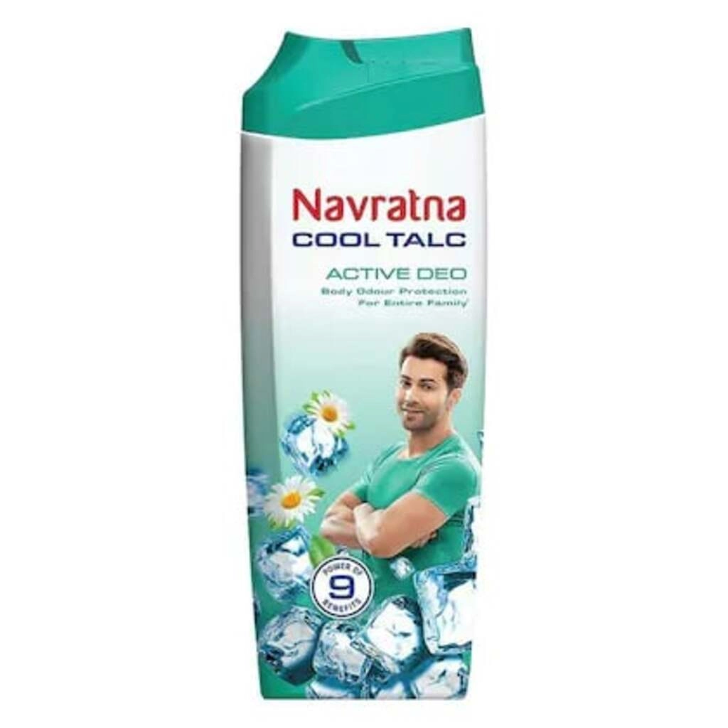 NAVRATAN TALC COOL ACTIVE DEO 200GM