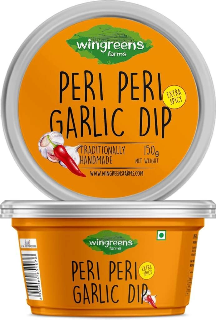 PERI PERI GARLIC DIP EXTRA SPICY 150GM
