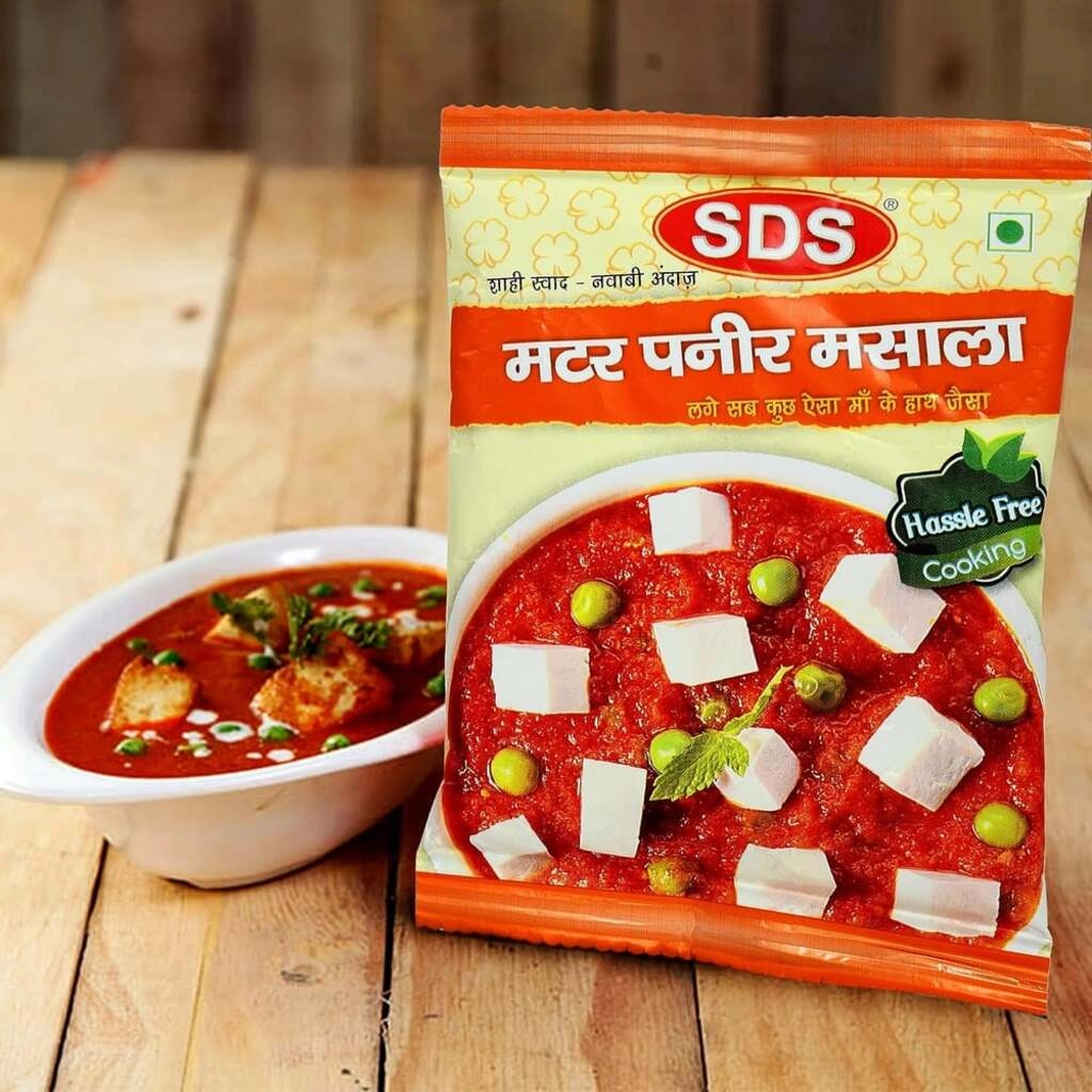 MATAR PANEER MASALA 40 GM.