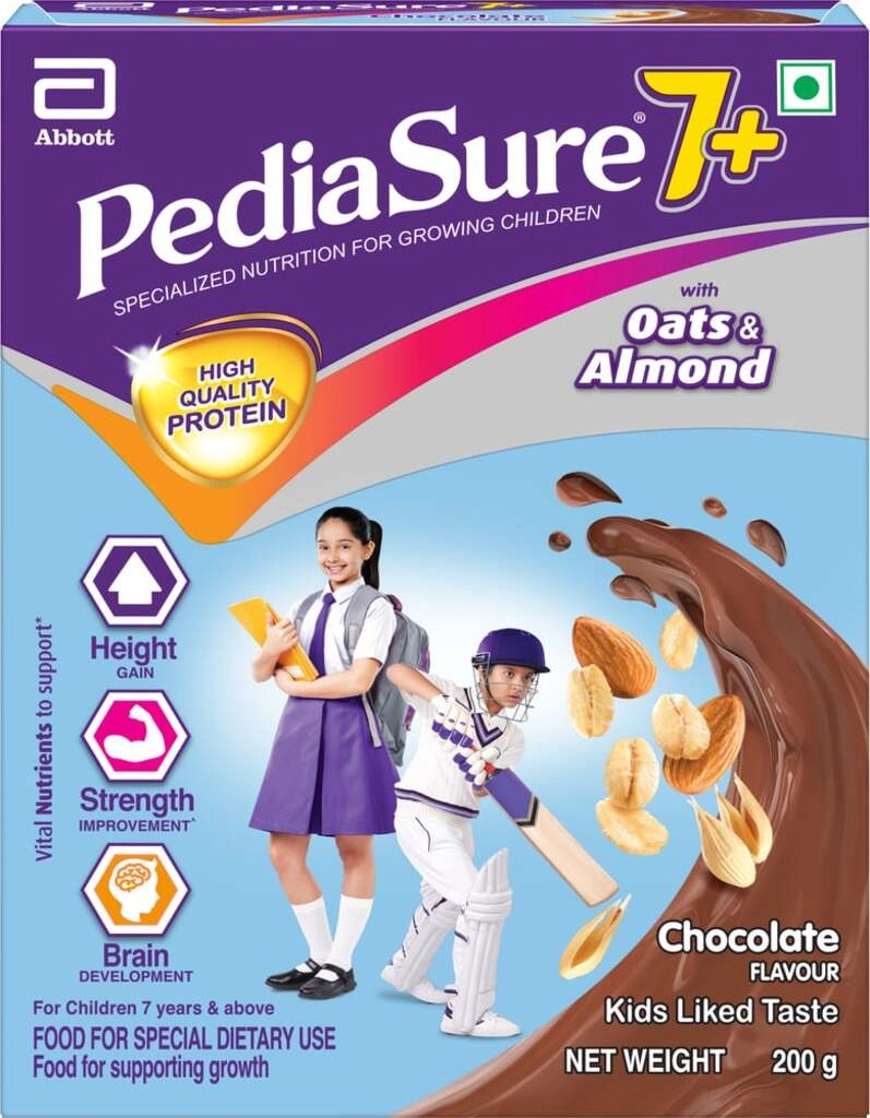 7+ OAT & ALMOND CHOCOLATE 200 GM.