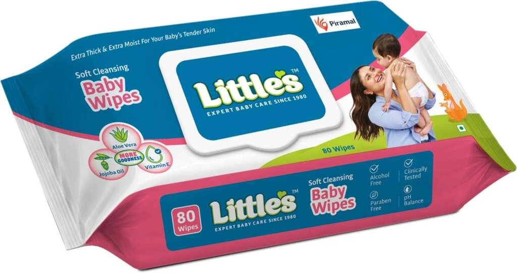 LITTLE BABY WIPES 80PCS 1+1