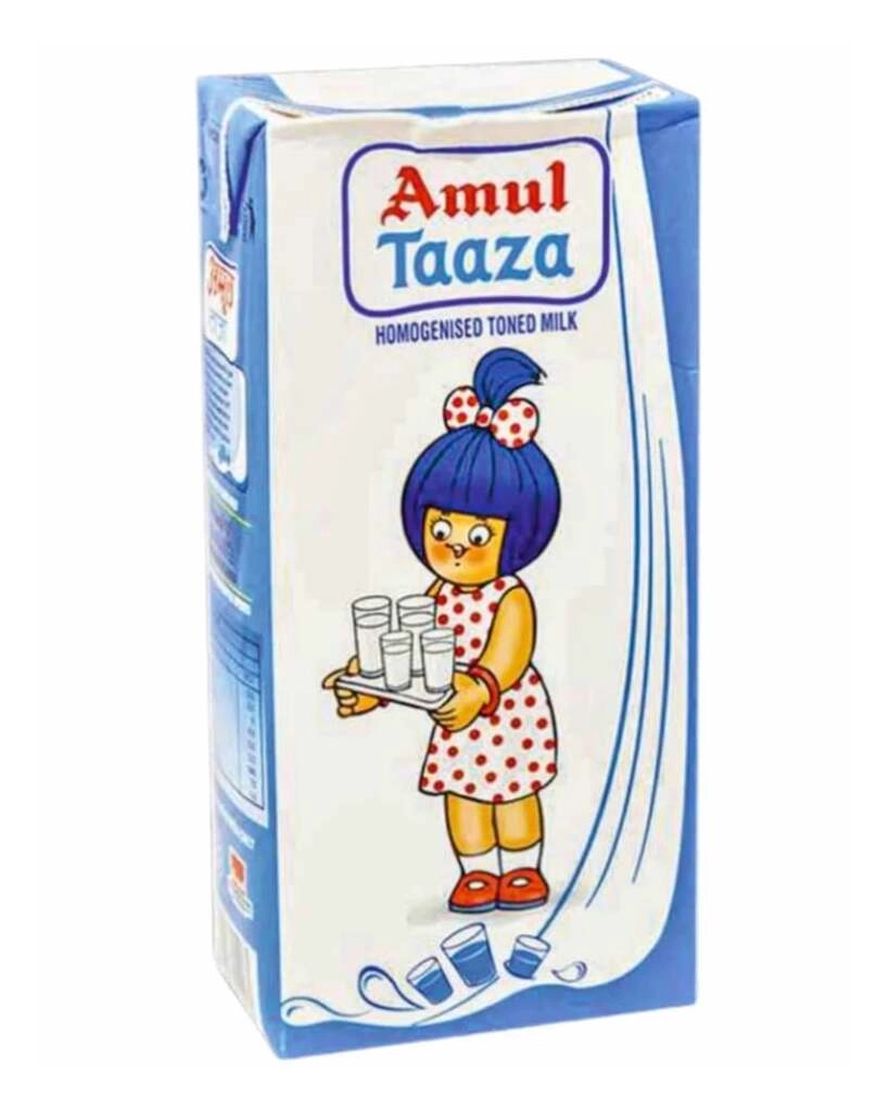 MILK TAAZA TONED 1 LTR.
