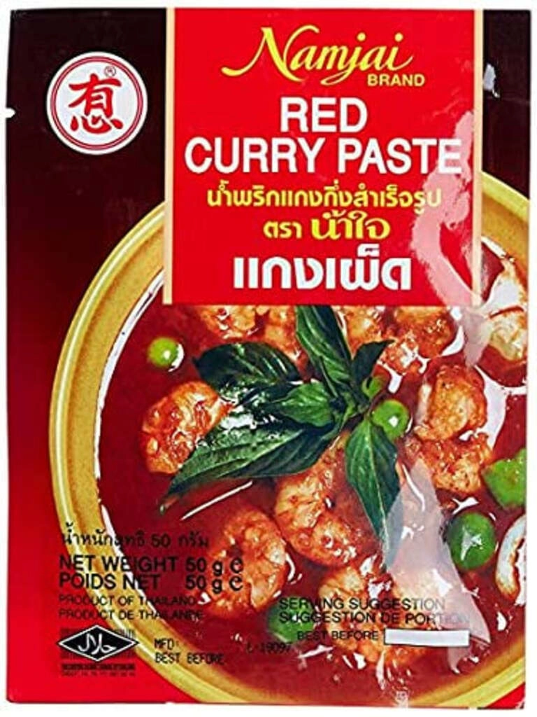 NAMJAI RED CURRY PASTE 50 GM.