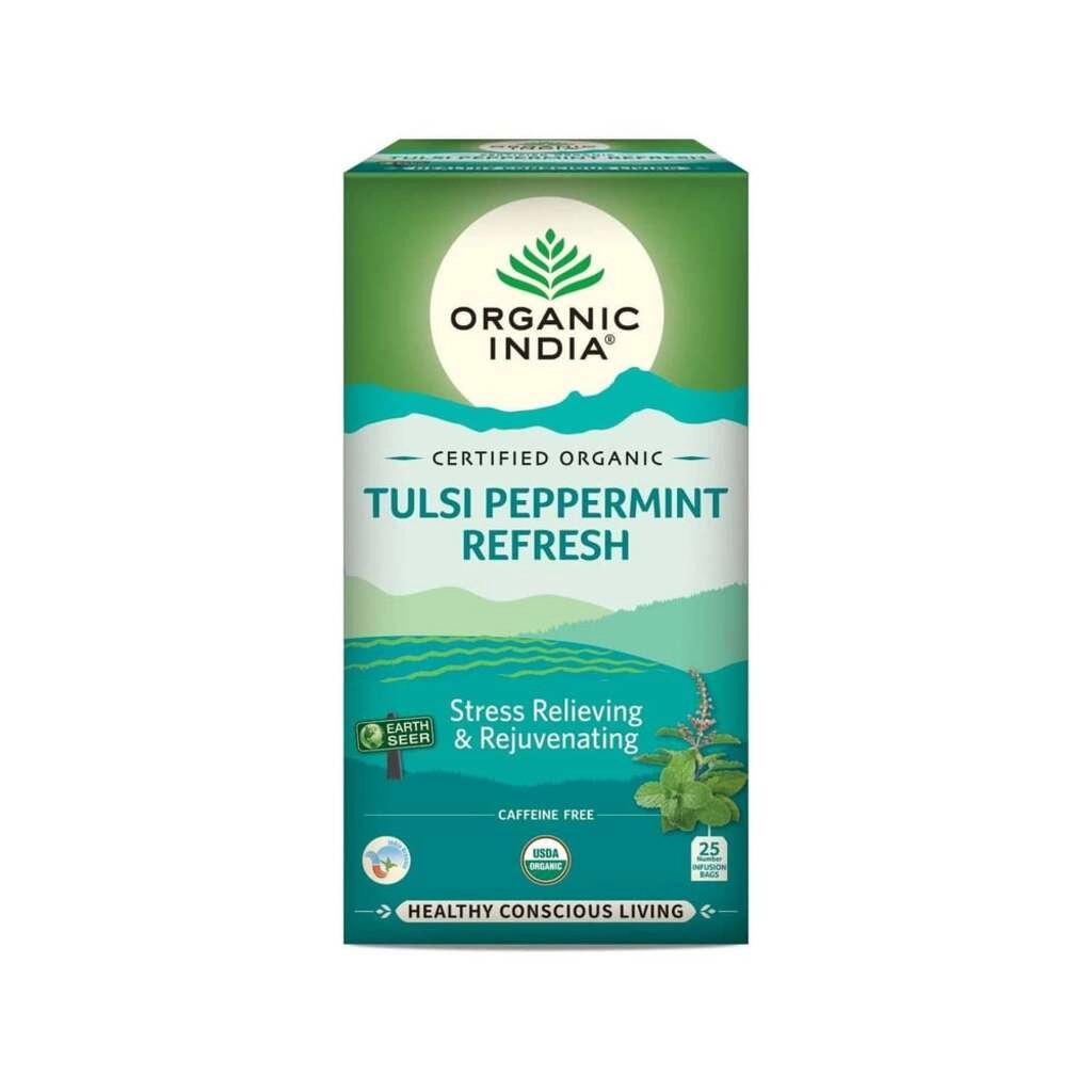 Tulsi Peppermint Green Tea 25 Bag
