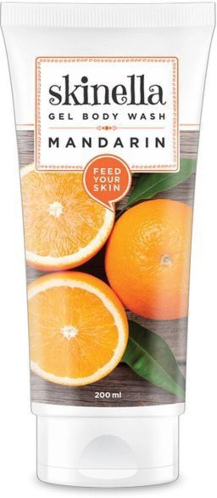 GEL BODY WASH MANDARIN 200 ML.