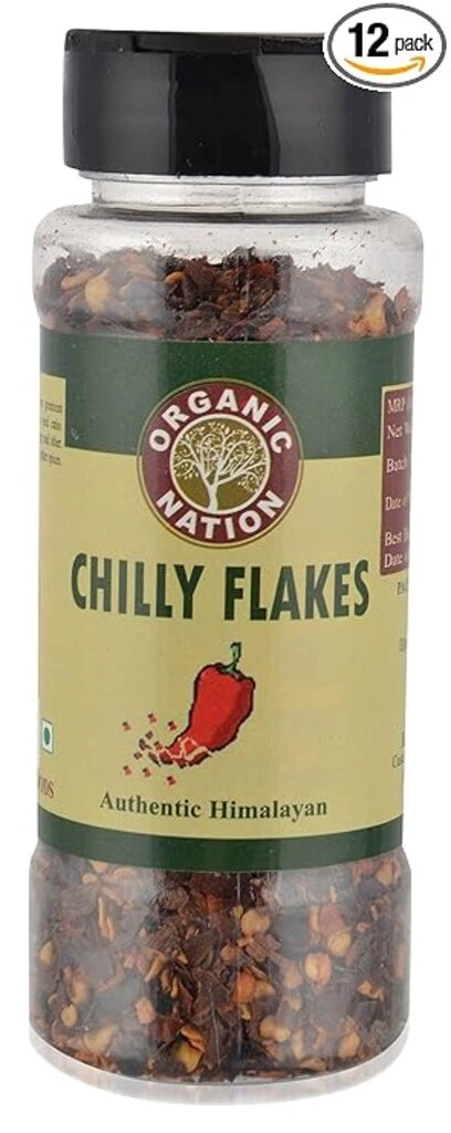 CHILLI FLAKES 60GM.