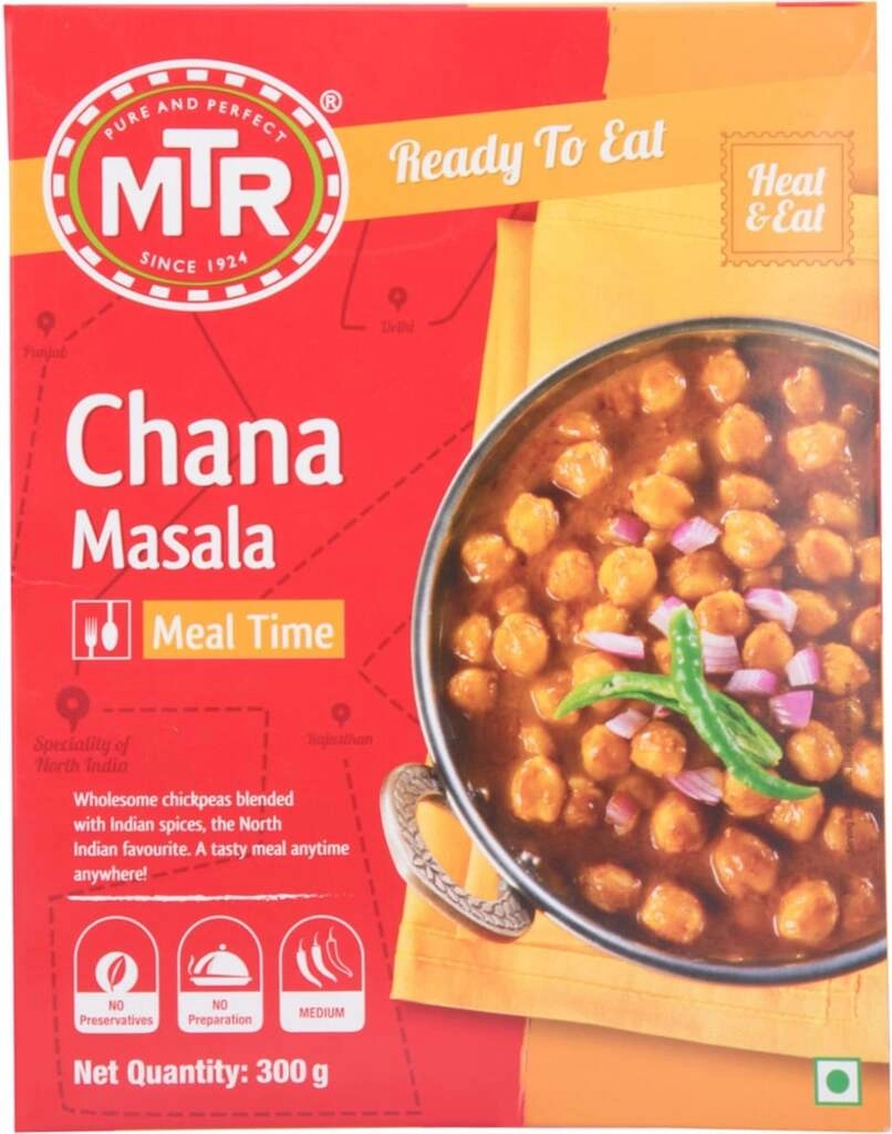 RTE CHANA MASALA 300 GM.