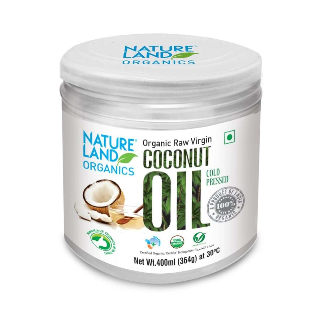 NATURELAND COCONUT OIL 400ML