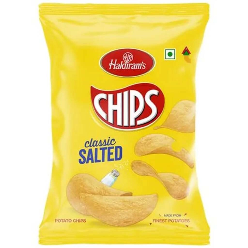 SALTED POTATO CHIPS 60.5 GM.