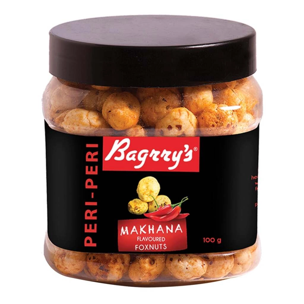 S PERI PERI MAKHANA FOX NUTS 100GM