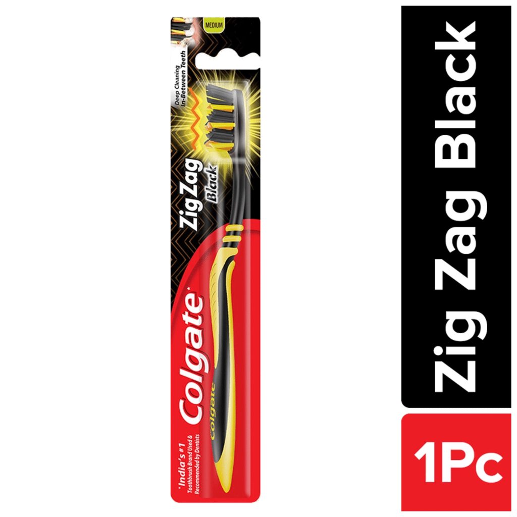 BRUSH ZIG ZAG CHARCOAL (MED)