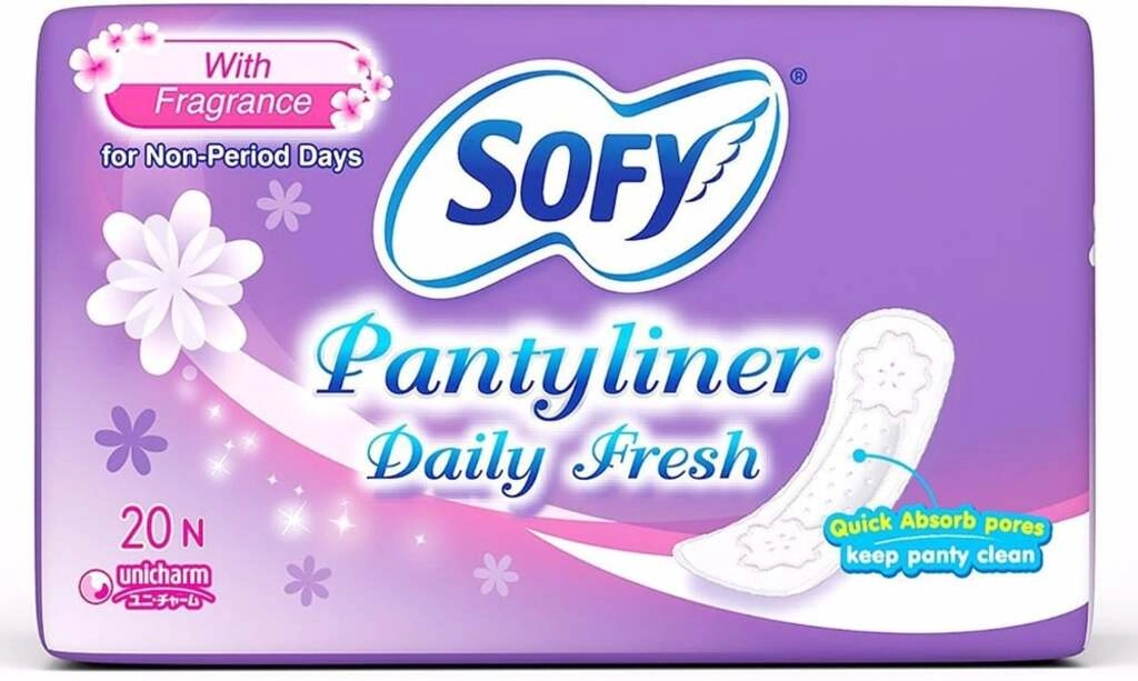 BODY FIT PANTYLINER 20 PCS