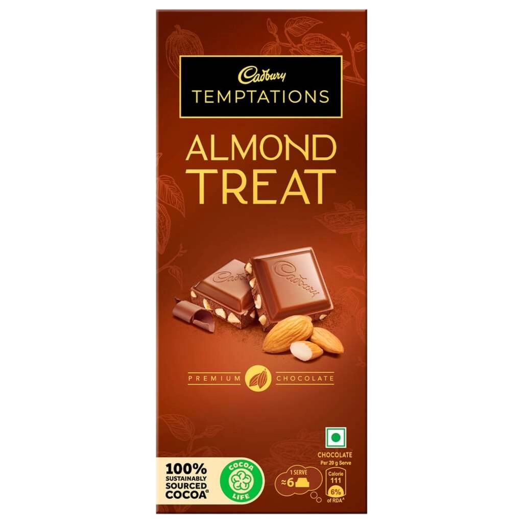 TEMPTATIONS ALMOND TREAT 72 GM.