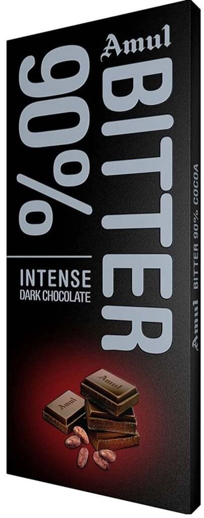 Amul Bitter Dark Chocolt 150G