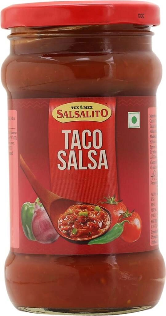 TACO SALSA SAUCE HOT 283GM