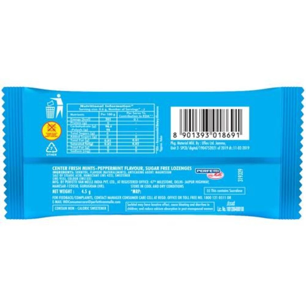 3 LAYERS PEPPERMINT FLAVOUR