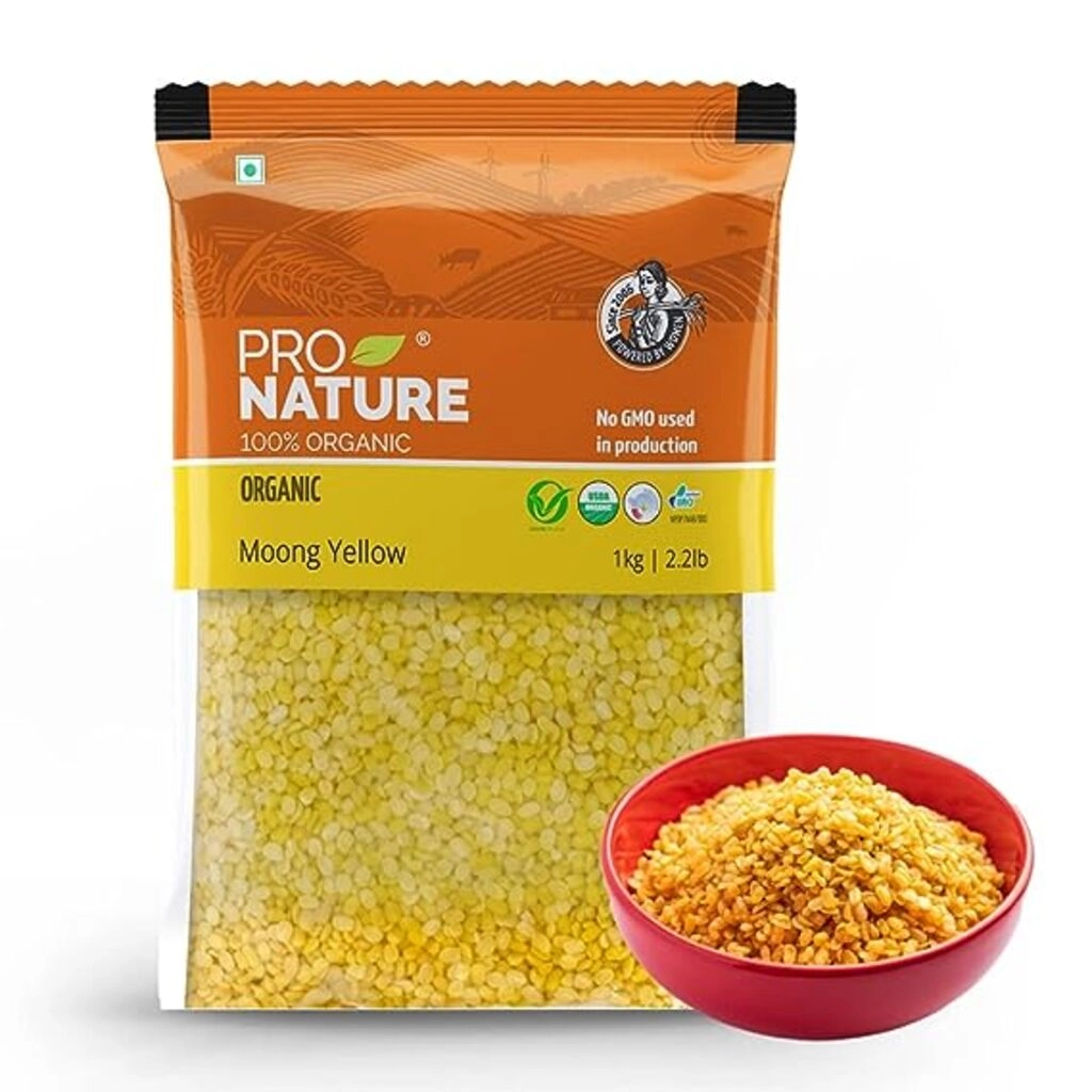 MOONG YELLOW 1 KG.