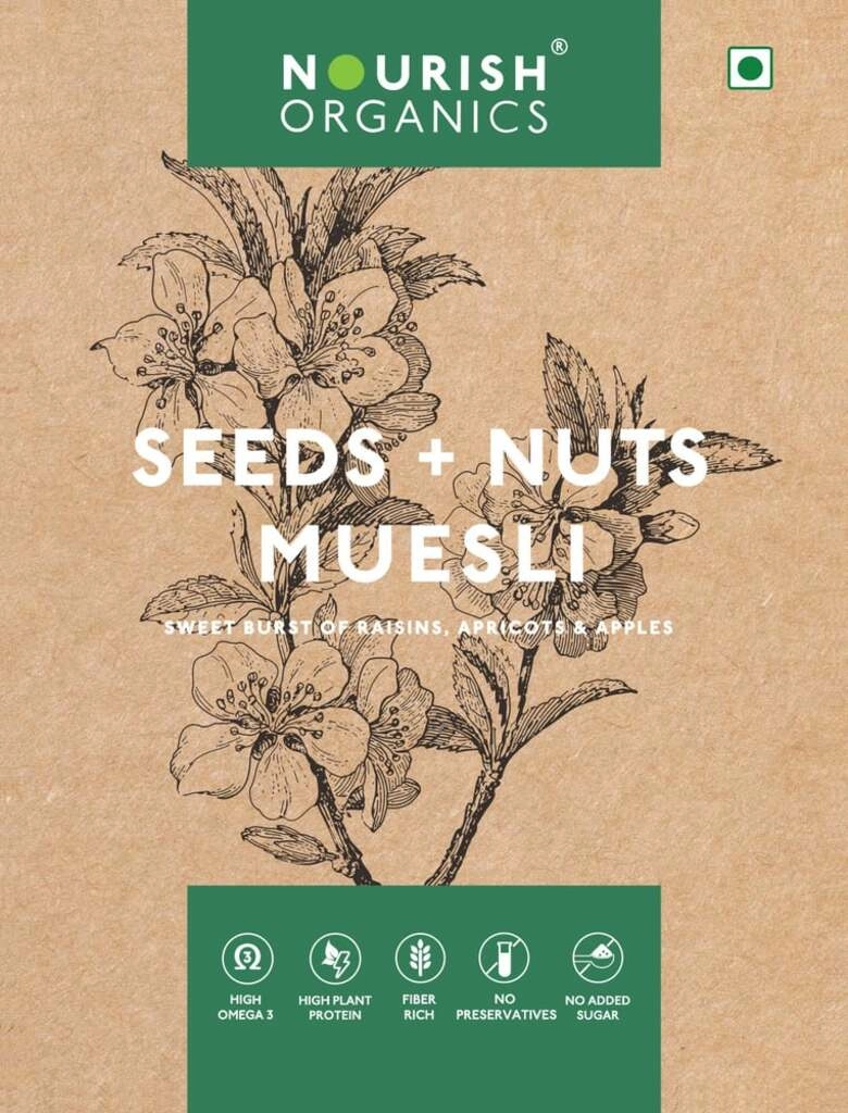 SEEDS & NUTS MUSELI 350 GMS