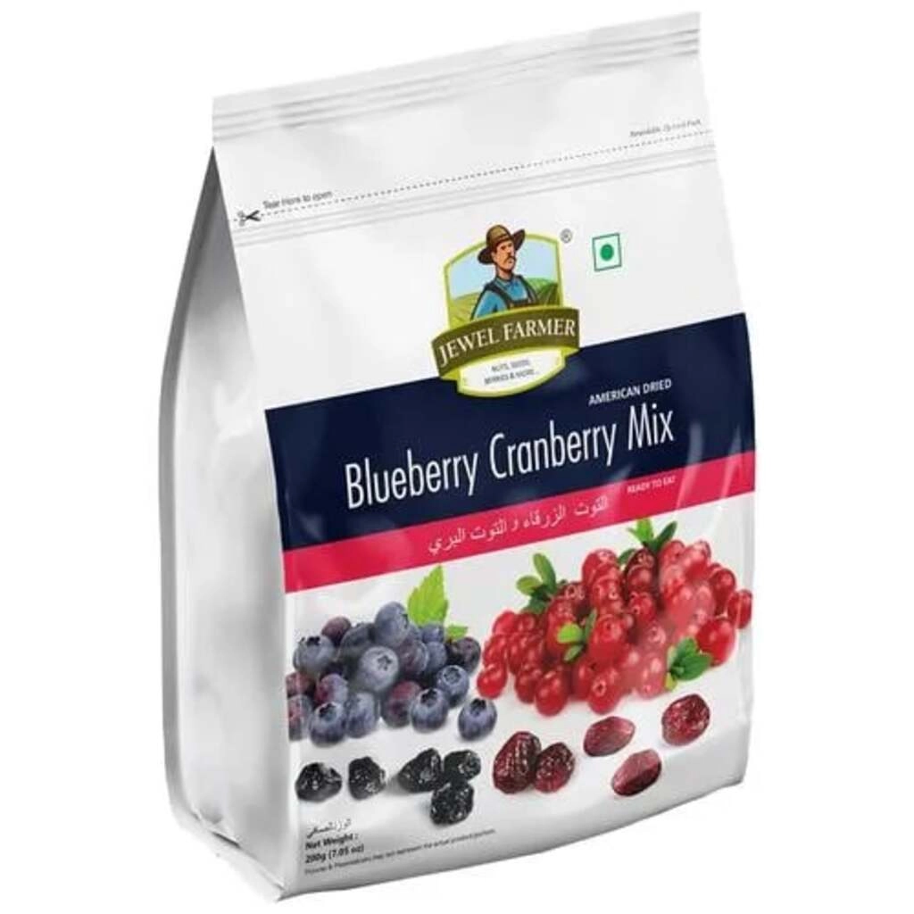 BLU/CRANBERRY MIX 200GM