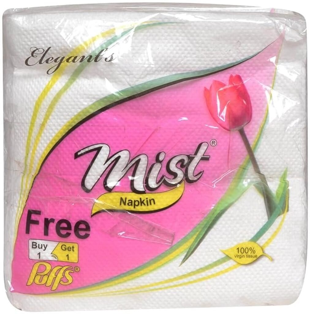 NAPKIN SERVIETTE 50 PCS 2PLY