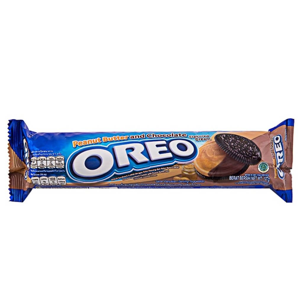 OREO BIS PEANUT BUTTER CHOCOLATE 133GM