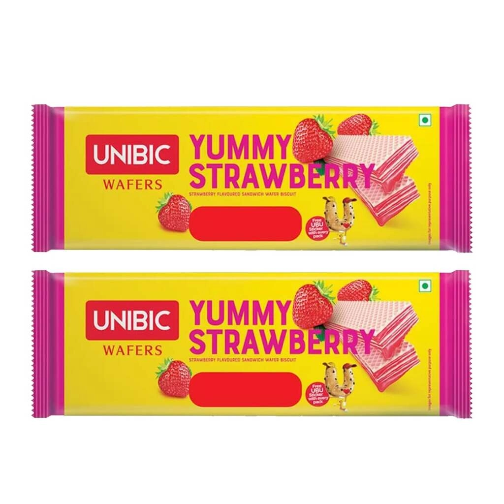 Wafers Yummy Strawberry
