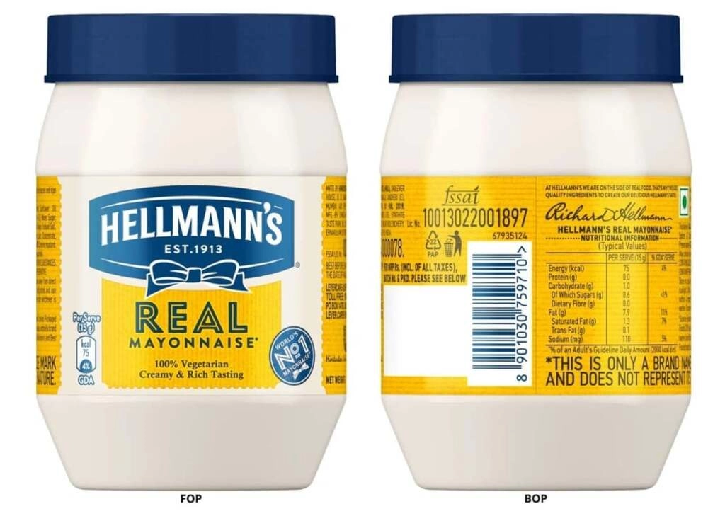 REAL MAYONNAISE 275 GM.