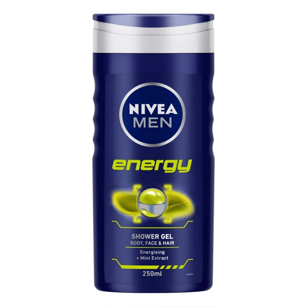 SHOWER GEL ENERGY 250 ML.