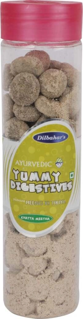 YUMMY DIGESTIVES HEENG KI TIKIYA 200 GM.