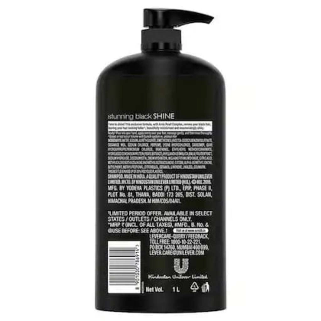 SHAMPOO BLACK SHINE 1 LTR.