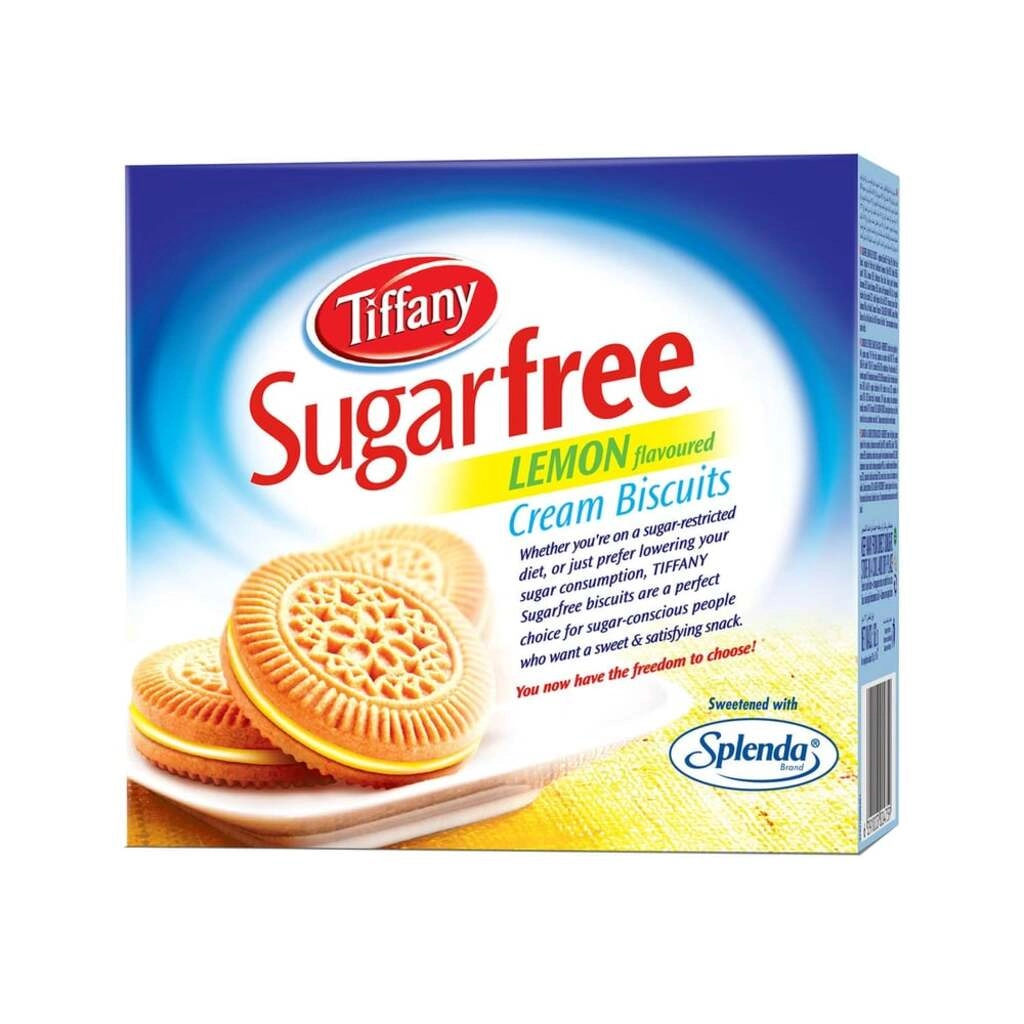 TIFFANY BISCUIT SUGAR FREE LEMON 162 GMS