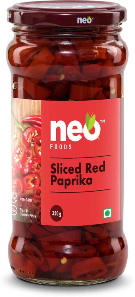 SLICES RED PAPRIKA 350 GM.