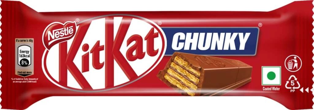 CHUNKY CHOCOLATE (IND) 40 GMS.