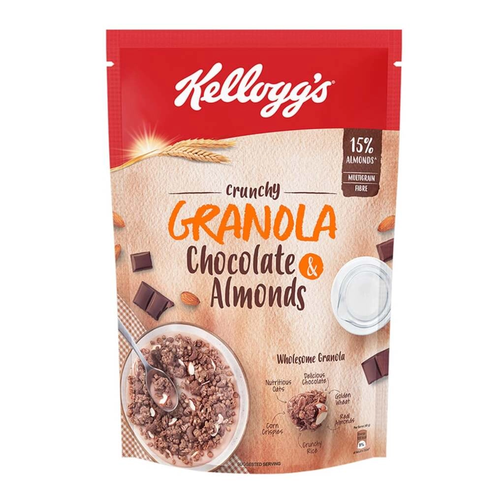 GRANOLA CHOCHLATES & ALOMOND 450 GM.