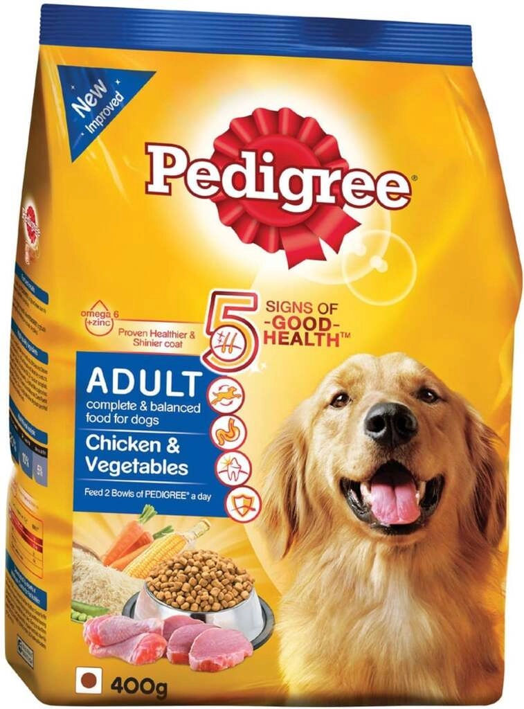 PG CHICK & VEG S3 ADULT 400GM.