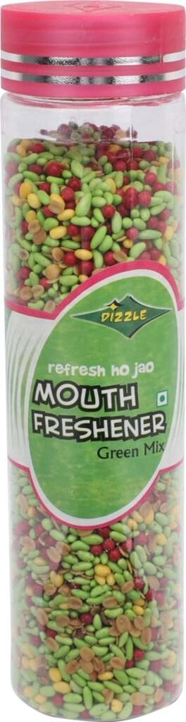 MOUTH FRESHENER GREEN MIX 210 GM.