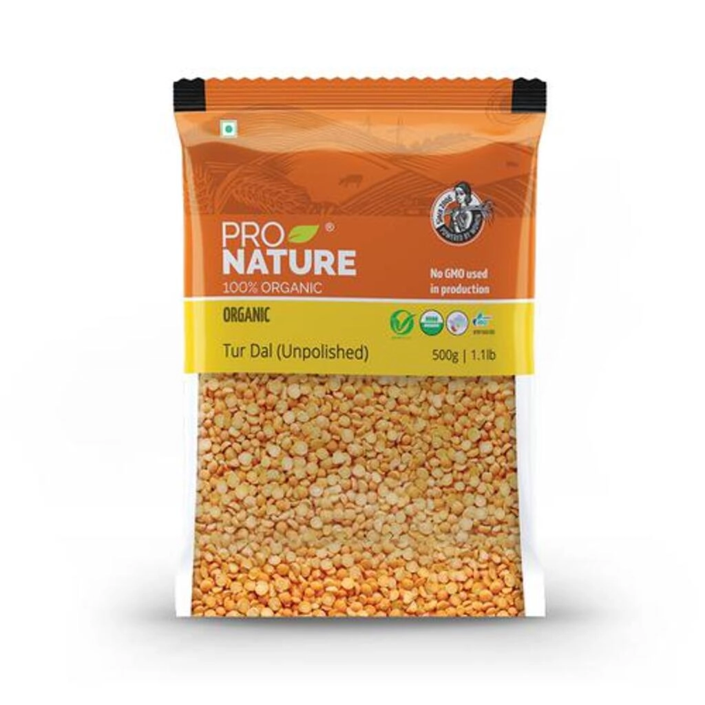 TUR DAL (UNPOLISHED) 500 GM.