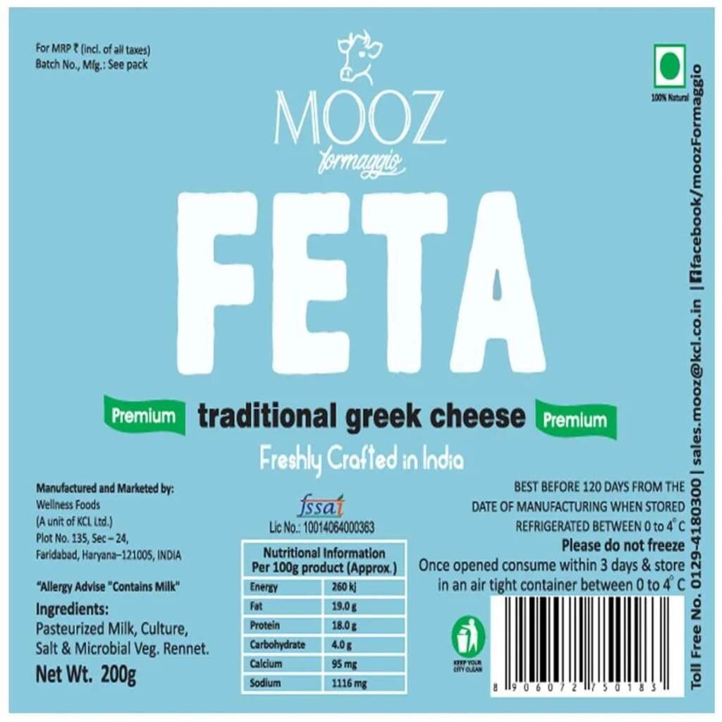 FETA CHEESE 200GM