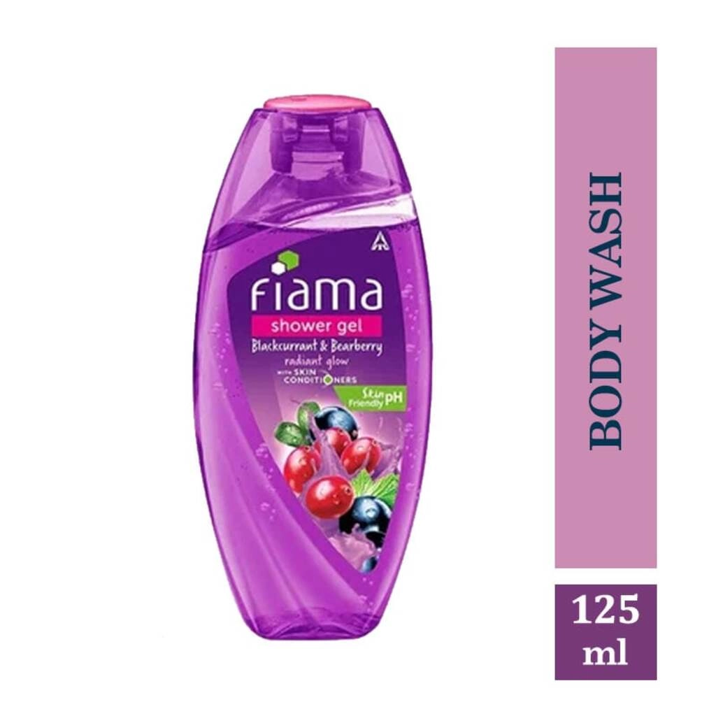 SHOWER GEL BLACKCURRANT & BEARBERRY 125ML.
