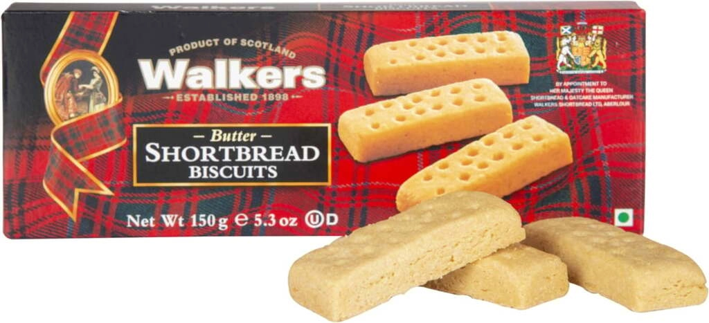 BUTTER SHORTBREAD BISCUITS FINGRS 150GM